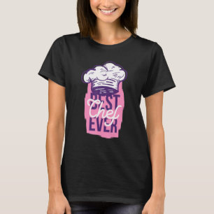 Camiseta Melhor Chef de dia de os pais