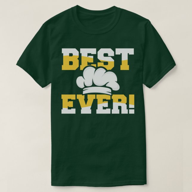 Camiseta Melhor Chef de Sempre (Frente do Design)