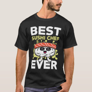 Camiseta Melhor Chef Sushi Nunca