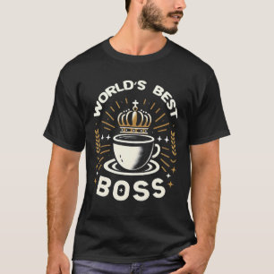 Camiseta Melhor Chefe do Mundo