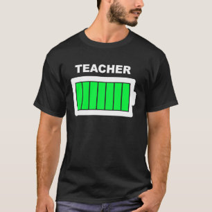 Camiseta Melhor Cheio de Professores Lições De Trabalho De