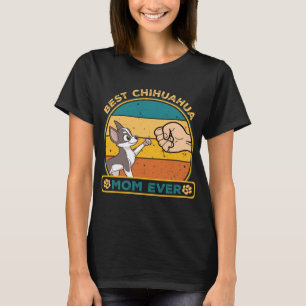 Camiseta Melhor Chihuahua Dog Mãe