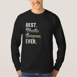 Camiseta Melhor Cirurgia de Cirurgião Plástico Médico Gr