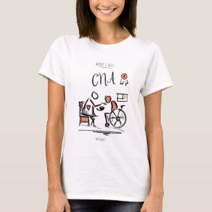 Camiseta Melhor CNA do Mundo - Presente Assistente de Enfer