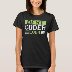Camiseta Melhor Codificador Alguma Codificação Cód Coding C