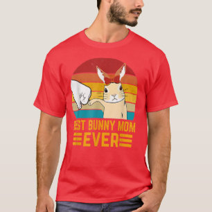 Camiseta Melhor Coelhinha Mãe De Coelho