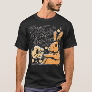 Camiseta Melhor Coelho Que Mamãe Já Orgulhosa Pet Bunny Seu