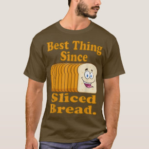 Camiseta Melhor Coisa Engraçada Desde Cartoon De Pão Fatiad
