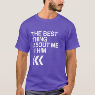 Camiseta MELHOR COISA SOBRE MIM É ELE CERTO - BRANCO -.png