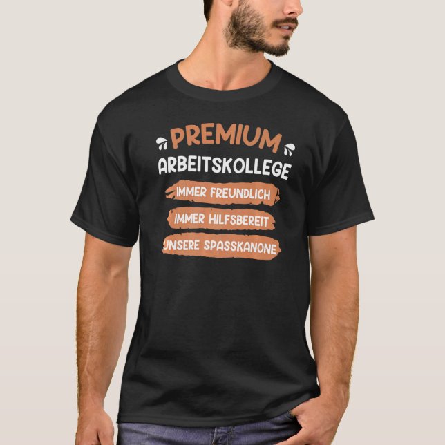 Camiseta melhor colega de trabalho (Frente)