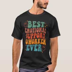 Camiseta Melhor Colega de Trabalho de Suporte Emocional Div