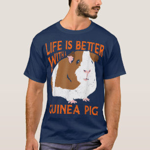 Camiseta Melhor Com Artes De Animais Cutes Da Guiné