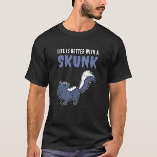 Camiseta Melhor com Zoofilista Skunk