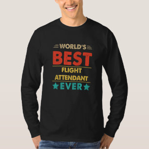 Camiseta Melhor Comissária de Bordo de Todos os Tempos do M