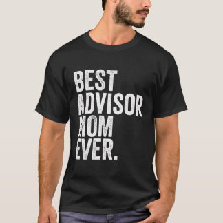 Camiseta Melhor Conselheira Mãe das Maiores Mães Mulheres