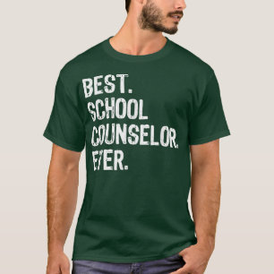 Camiseta Melhor Conselheiro Escolar De Natal Engraçado