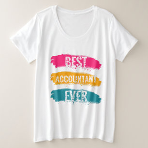Camiseta Melhor Contabilista Nunca