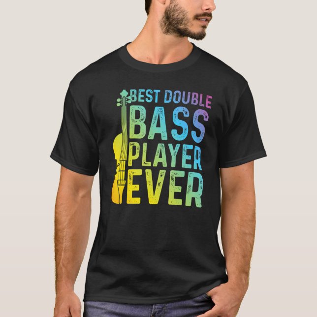 Camiseta Melhor Contraste De Bass Duplo (Frente)