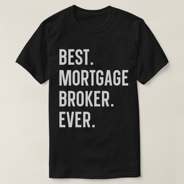 Camiseta Melhor Corretor de Imóveis de Todos (Frente do Design)