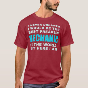 Camiseta Melhor Cotação Motivacional Mecânica Funny