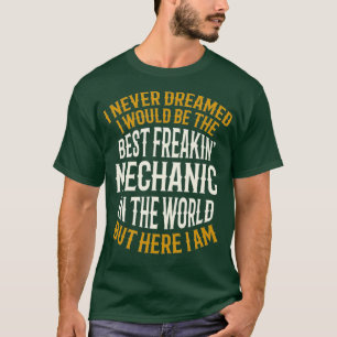 Camiseta Melhor Cotação Motivacional Mecânica Funny