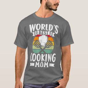 Camiseta Melhor Cozinhar Mãe Mamãe Cook Mãe Mãe Mãe Mot