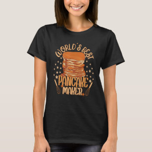 Camiseta Melhor Criador de Pancake do Mundo