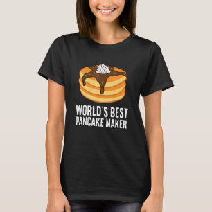 Camiseta Melhor Criador de Pancake do Mundo