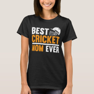 Camiseta Melhor Cricket Mãe Nunca Eu Cricket