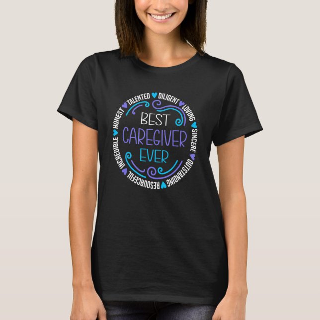Camiseta Melhor Cuidador Nunca Presta Cuidados (Frente)