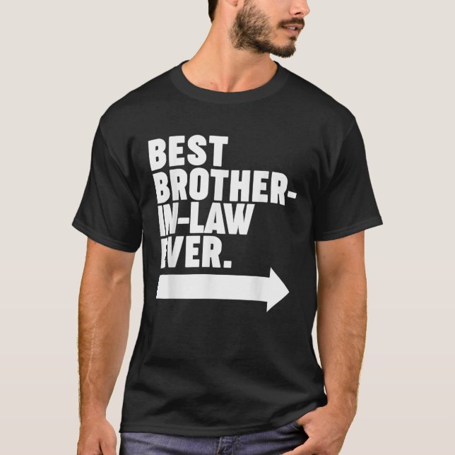 Camiseta Melhor cunhado de sempre (Frente)