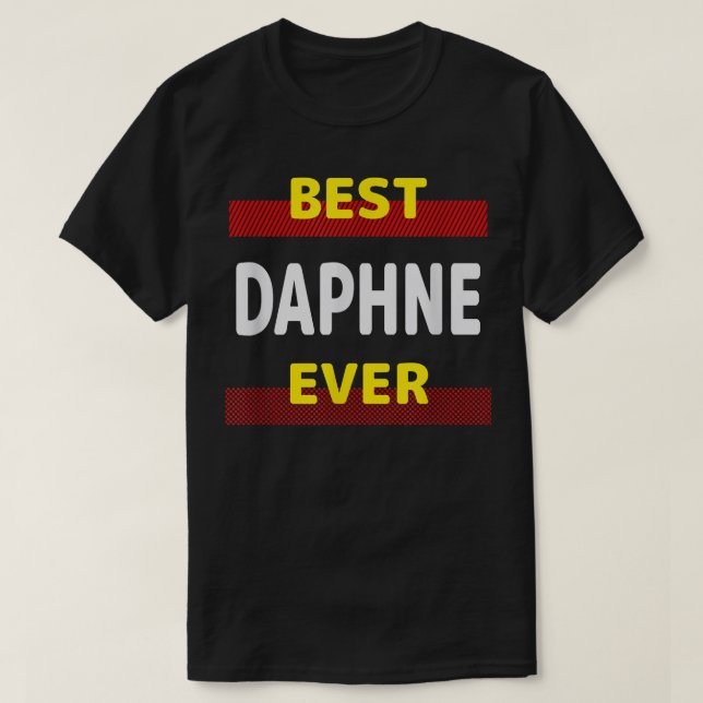 Camiseta Melhor Daphne Ever Amigos Nome Buddy Apelido Perso (Frente do Design)