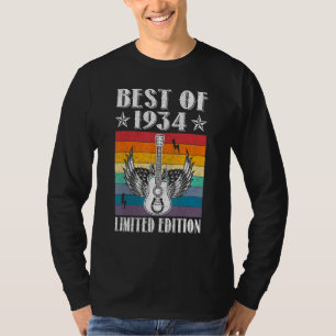 Camiseta Melhor De 1934 88º Aniversário De 88 Anos