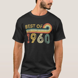 Camiseta Melhor De 1960 - 61Ruas Aniversário Vintage Retro