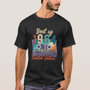 Camiseta Melhor De 1964 Edição Limitada 60º Aniversário