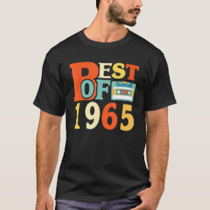 Camiseta Melhor De 1966 55ª Fita Cassete de Aniversário Vin