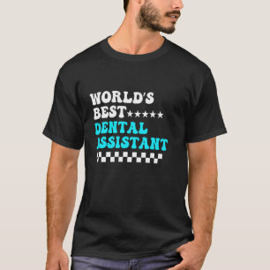 Camiseta Melhor Dentista de Groovy Assistente de Dentagem d