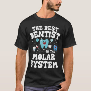 Camiseta Melhor Dentista no Sistema Molar