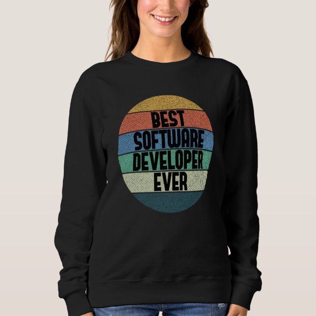 Camiseta Melhor Desenvolvedor de Software de Todos os Tempo (Frente)