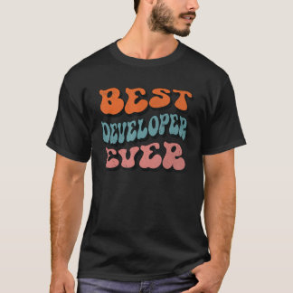 Camiseta Melhor Desenvolvedor Nunca, Desconfortável Disposi