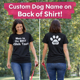 Camiseta Melhor Design de Nome Personalizado com Impressão