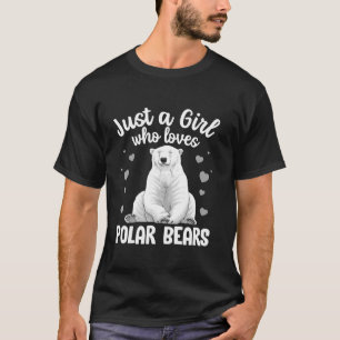 Camiseta Melhor Design De Urso Polar Para Mulheres Polonese