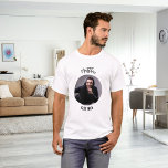 Camiseta Melhor despedida de solteiro<br><div class="desc">Personalize e adicione uma foto no quadro circular. Adicionar um nome</div>
