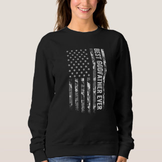 Camiseta Melhor Deus-Pai de Todos os Tempos Bandeira Americ