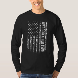 Camiseta Melhor Deus Pai Já Existiu Bandeira Americana Camu