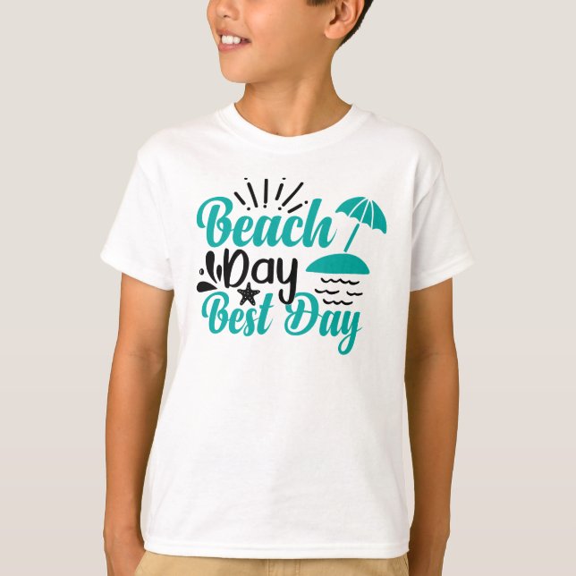 Camiseta Melhor Dia da Praia - 68634 (Frente)