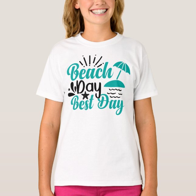 Camiseta Melhor Dia da Praia - 68634 (Frente)