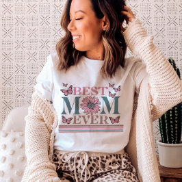 Camiseta Melhor Dia de as mães Da Mãe