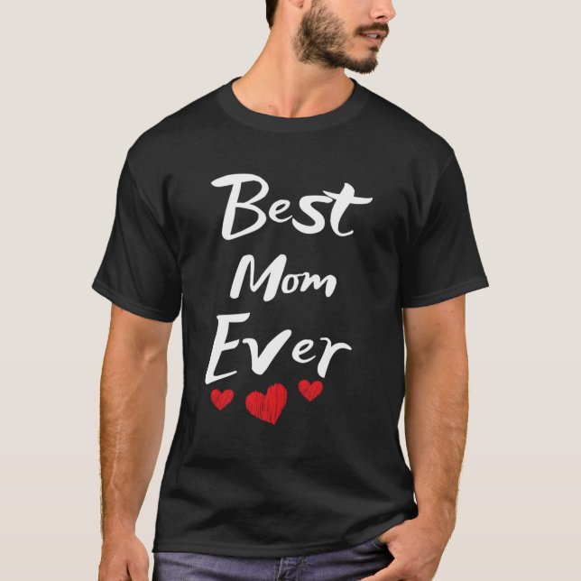 Camiseta Melhor Dia de as mães Da Mãe (Frente)