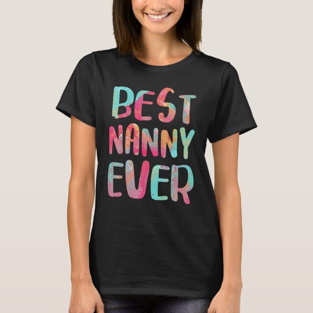 Camiseta Melhor Dia de as mães da Nanny (Frente)